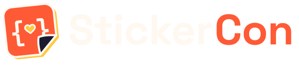 StickerCon logo